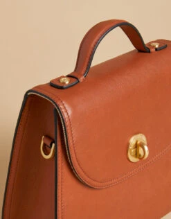 Saddle Brown Siren Vintage Satchel -Spartina Store 479209d