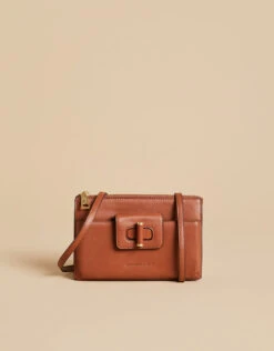 Saddle Brown Siren Lindsey Phone Crossbody
