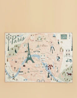 Paris Quilted Throw