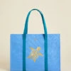 Carry All Tote Blue Turtle