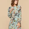Millie Ruffle Dress Riverside Station Vintage Floral