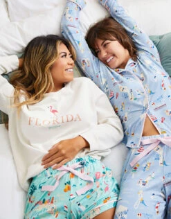 Down The Shore Pajama Top