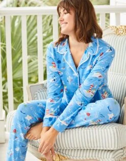 Hilton Head Pajama Top -Spartina Store 484401m