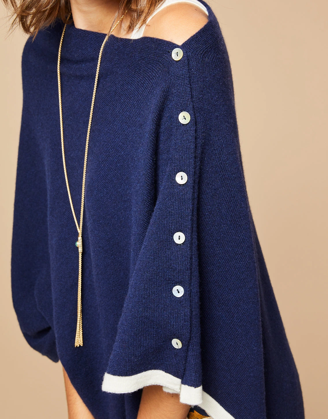 Peacoat Poncho 2 Peacoat Poncho - Image 2