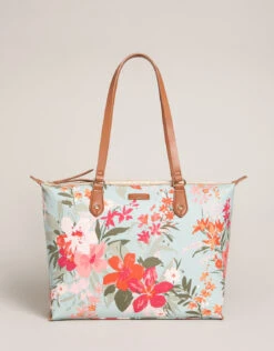 Zip Travel Tote Alljoy Landing Sea Foam