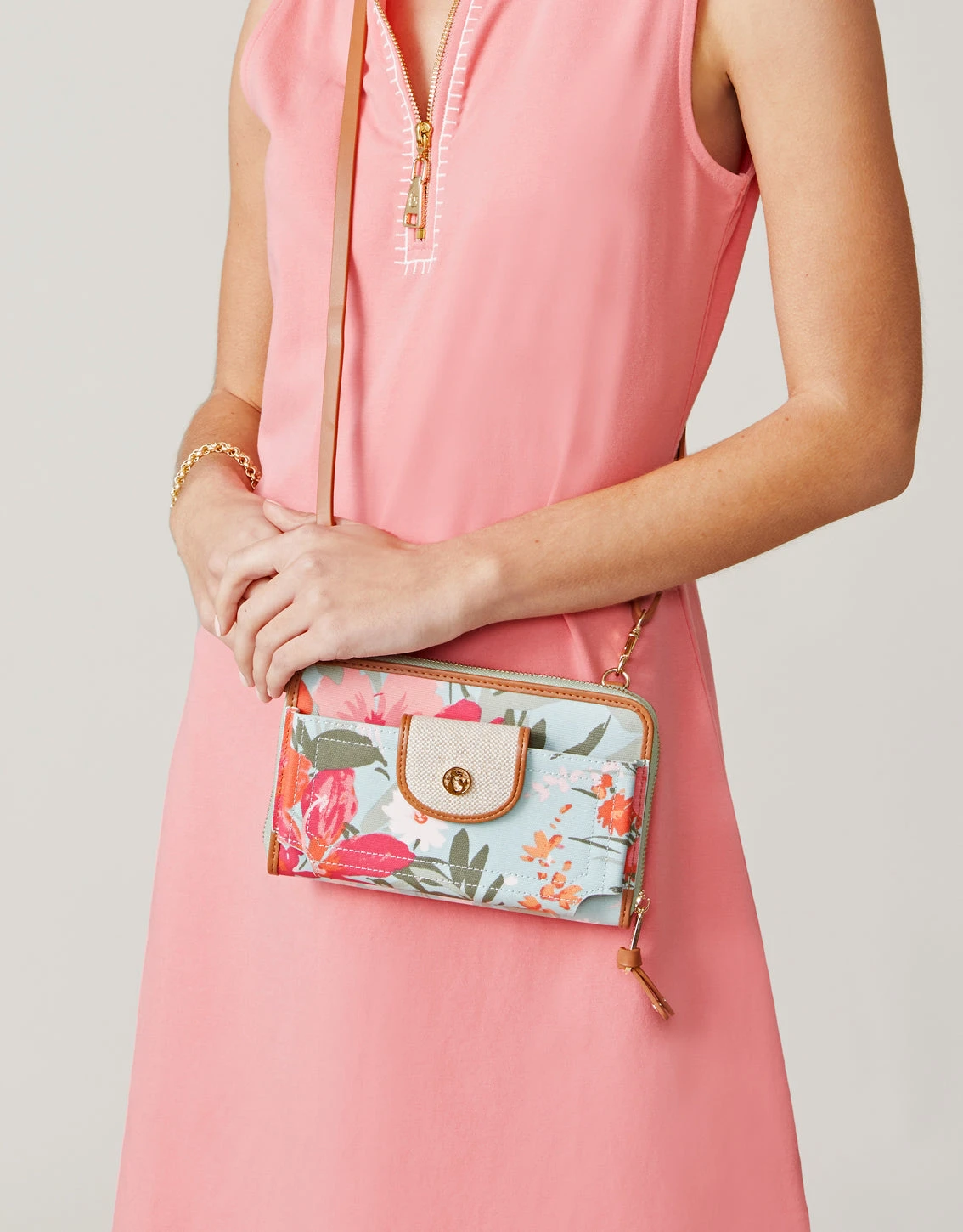 Multi Phone Crossbody Alljoy Landing Sea Foam 4 Multi Phone Crossbody Alljoy Landing Sea Foam - Image 4