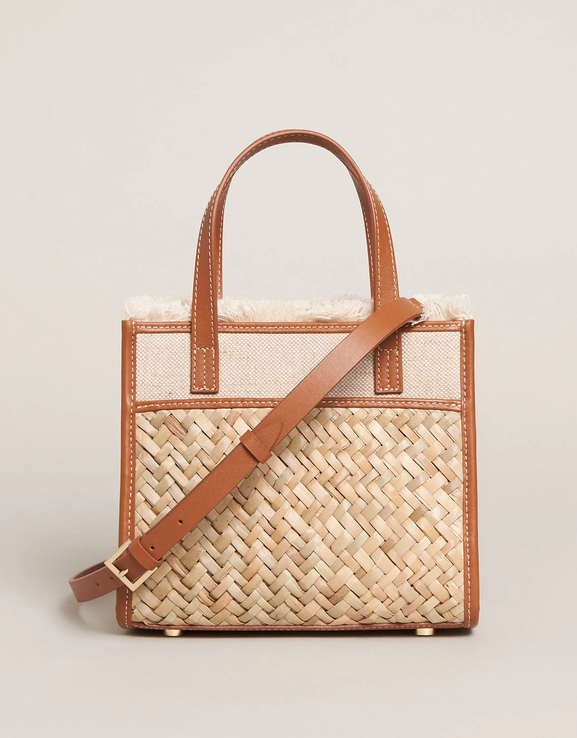 Straw Dune Satchel Crossbody Natural 2 Straw Dune Satchel Crossbody Natural - Image 2