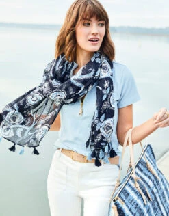 Voyager Duffle Oyster Factory Tides -Spartina Store 487044n