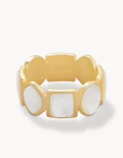 Maera Band Ring Mother-of-Pearl