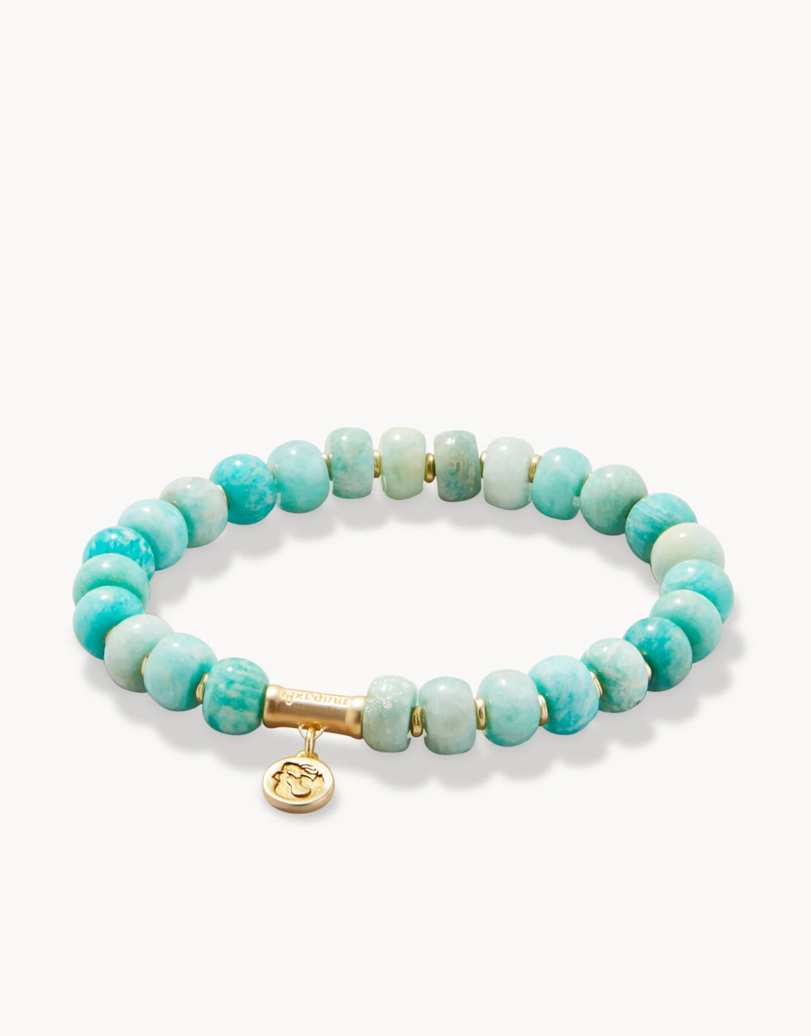 Stone Stretch Bracelet 8mm Amazonite 1 Stone Stretch Bracelet 8mm Amazonite