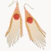 Bitty Bead Earrings Sunrise