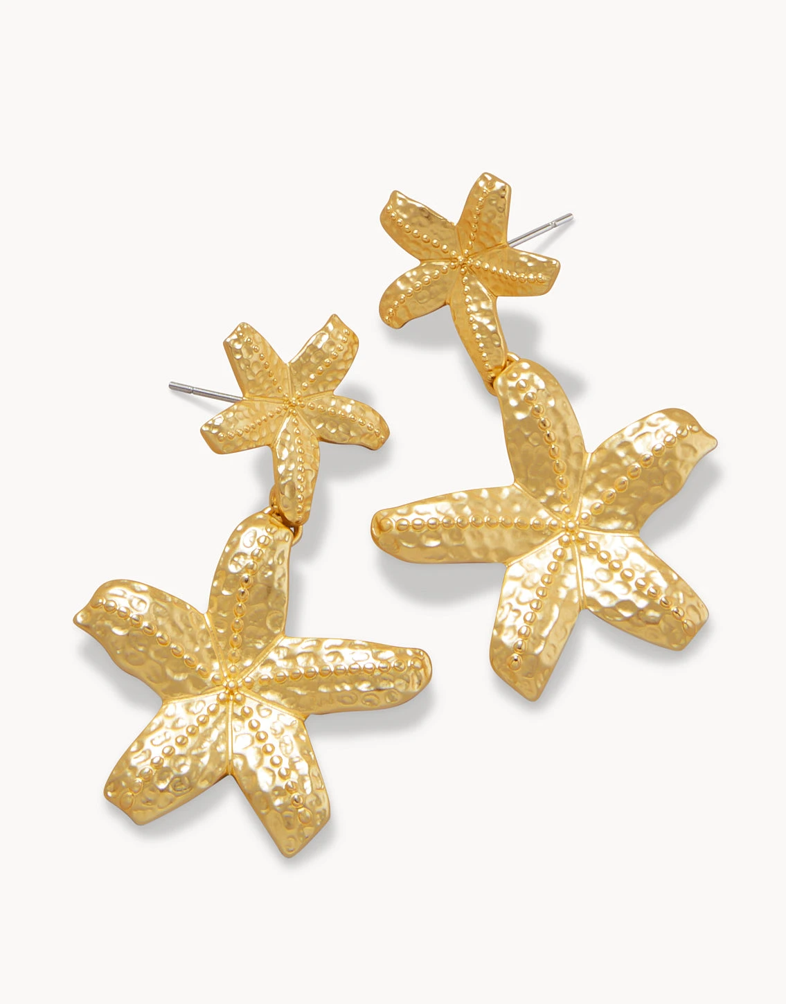 Star Of The Sea Earrings Gold 1 Star Of The Sea Earrings Gold