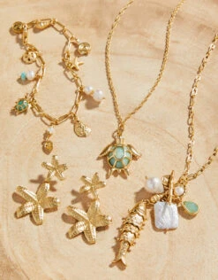 Star Of The Sea Earrings Gold 5 Star Of The Sea Earrings Gold -Spartina Store 487679o