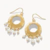 Ripple Earrings Pearl