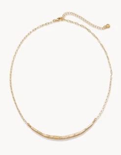 Sand Bar Necklace White Opal