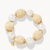 Bahia Stretch Bracelet Pearl/Natural