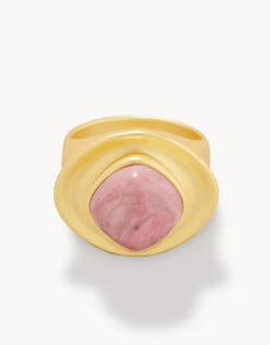 Stone Ring Pink Rhodonite -Spartina Store 488010 486b8629 fe3e 427c a3bd 4ef3bee471da