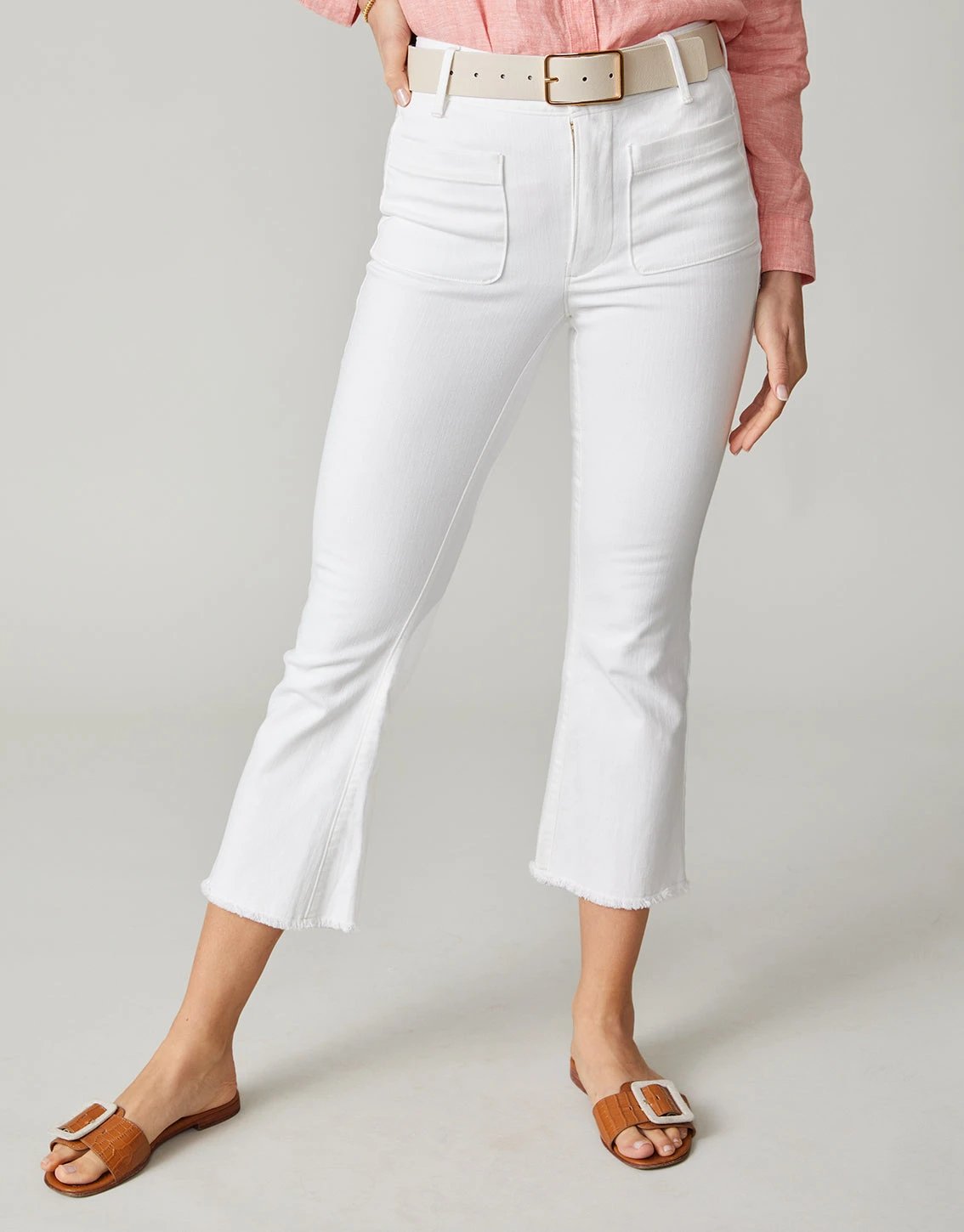 Juliette High Rise Jean Pearl White 1 Juliette High Rise Jean Pearl White