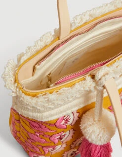 Freeport Tote Pepper Hall Woodblock Floral -Spartina Store 490563b 10c75072 2f53 4c1b b647 00f1b357ed8b