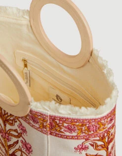 Resort Tote Pepper Hall Woodblock Floral -Spartina Store 490648c