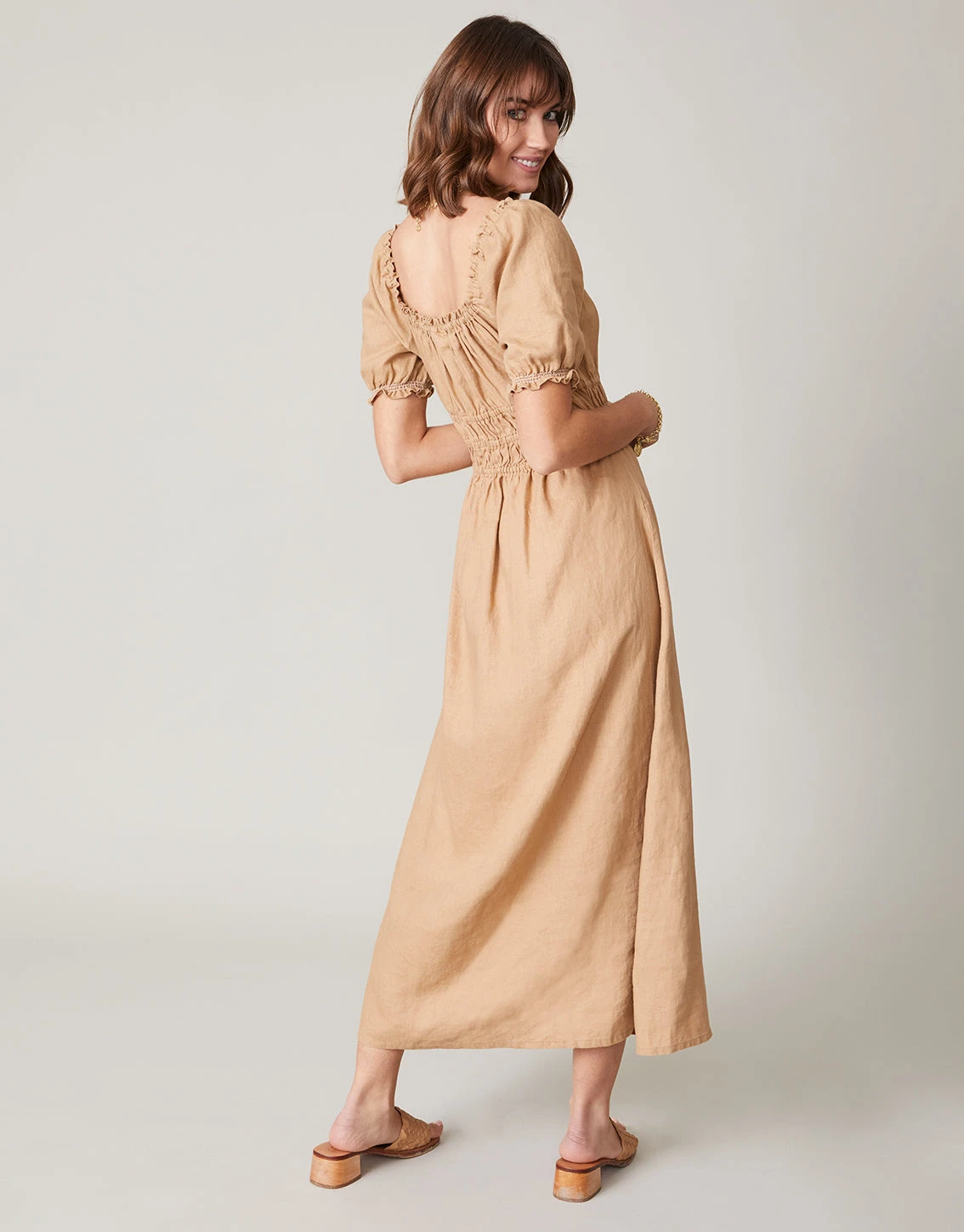 Madeline Dress Tannin 4 Madeline Dress Tannin - Image 4