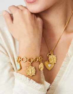 Always Beloved Charm Necklace -Spartina Store 492819n