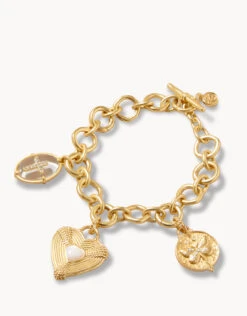 Faith Hope Love Charm Bracelet