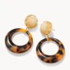 Mod Jenny Earrings Tortoise