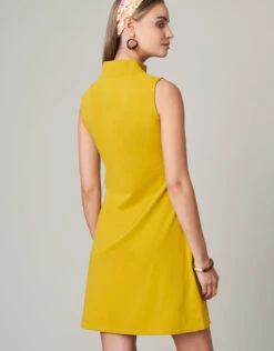 Serena Half-Zip Dress Golden Palm 6 Serena Half-Zip Dress Golden Palm -Spartina Store 495308b