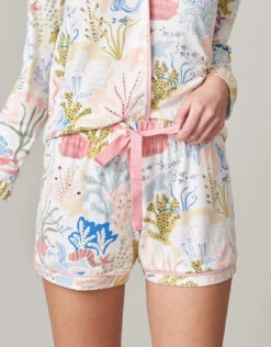 Pajama Short Seafoam Mermaids