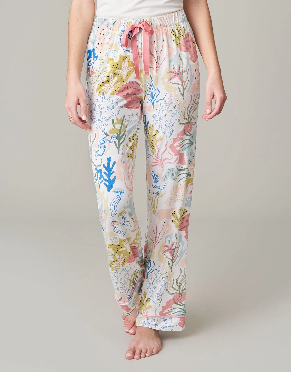 Pajama Pant Seafoam Mermaids 1 Pajama Pant Seafoam Mermaids