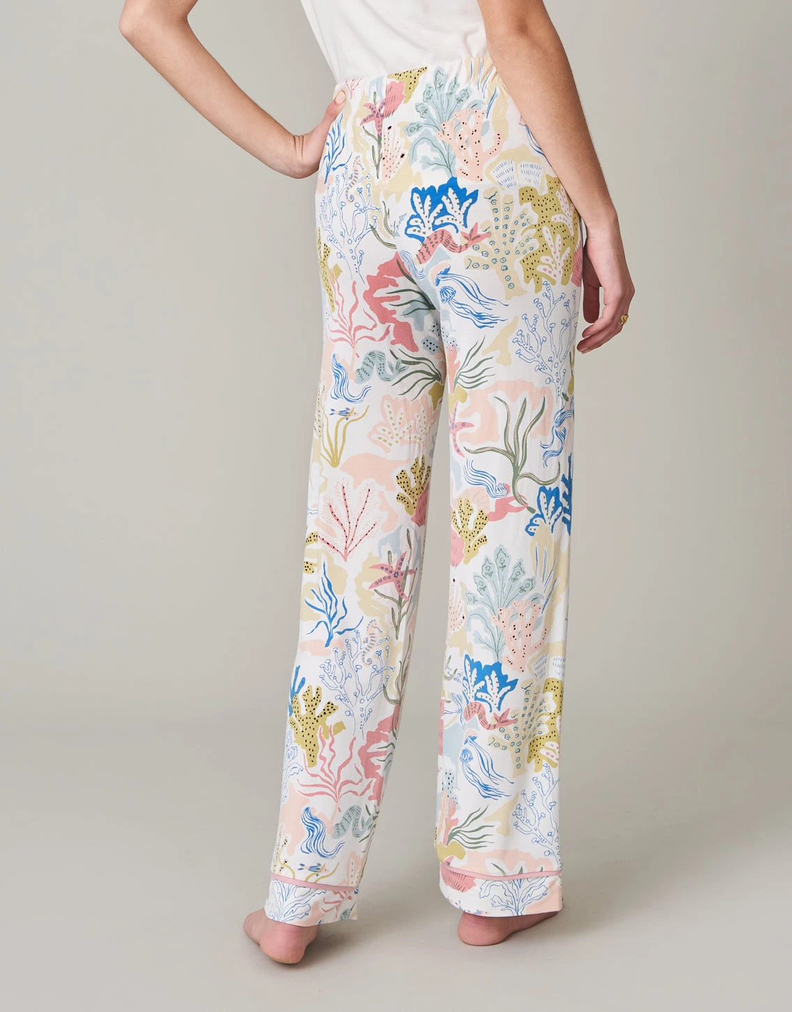 Pajama Pant Seafoam Mermaids 2 Pajama Pant Seafoam Mermaids - Image 2