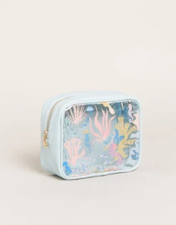 Clear Travel Case Mermaid Sea