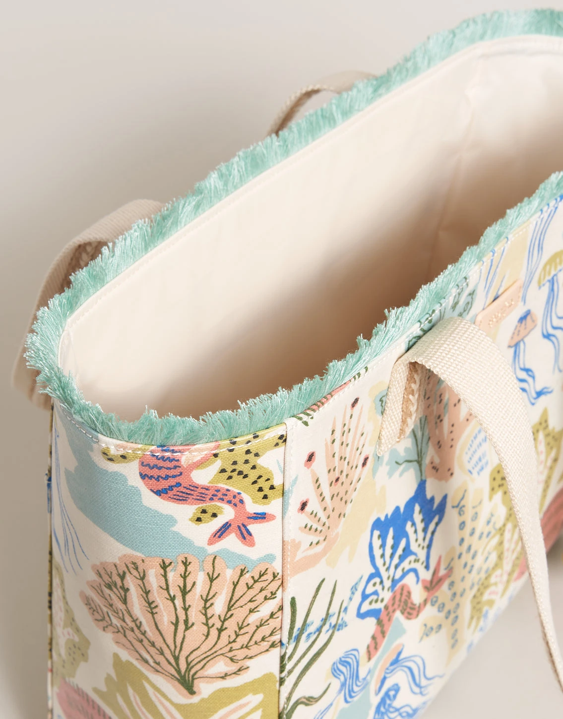 Beach Tote Mermaid Sea 4 Beach Tote Mermaid Sea - Image 4