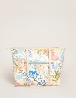 Zip Travel Tote Mermaid Sea -Spartina Store 496022b