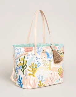 Jetsetter Tote Mermaid Sea -Spartina Store 496114b