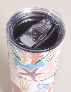 Stainless Steel Drink Tumbler 22 Oz. Mermaid Sea -Spartina Store 496138c