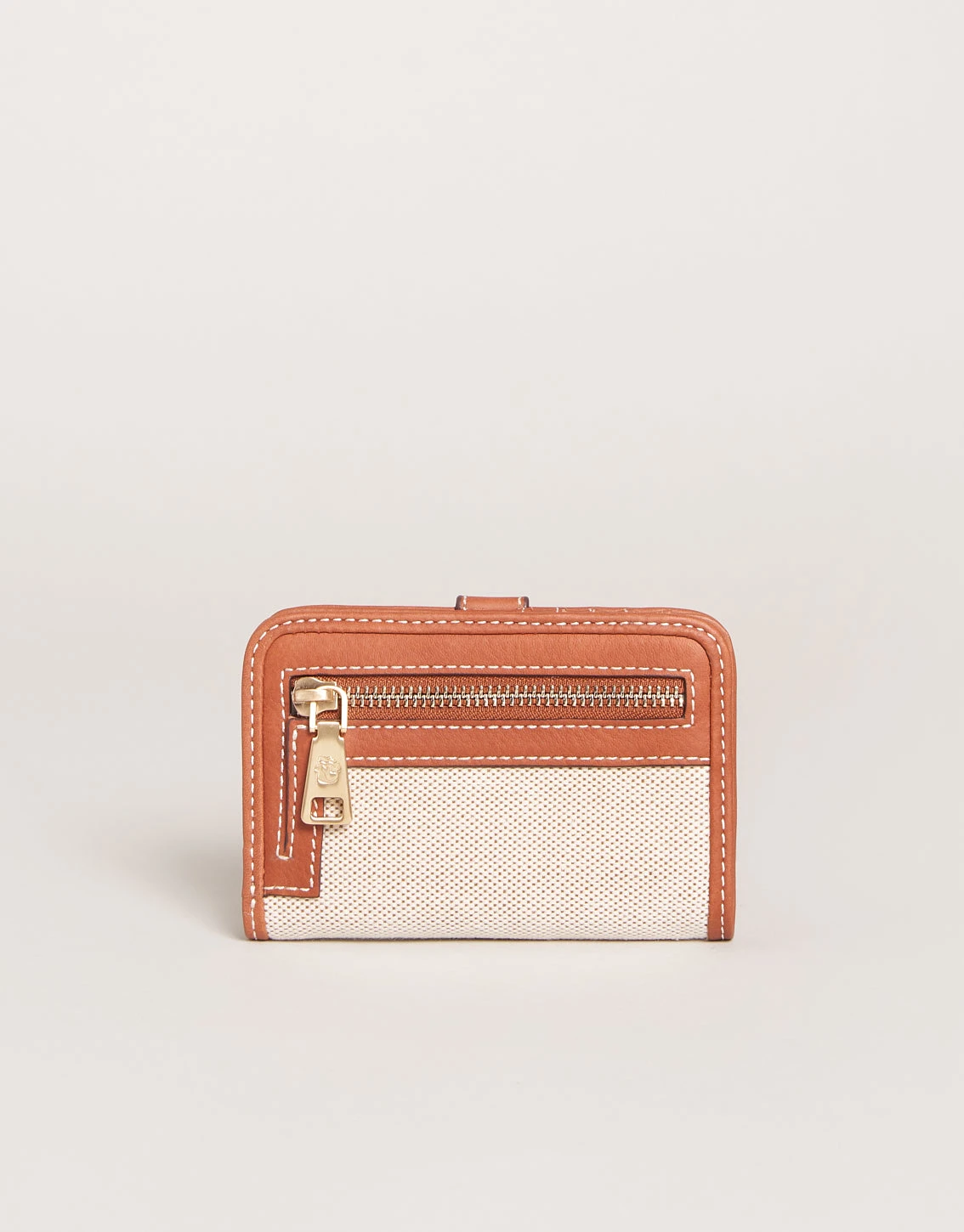 Yacht Club Mini Wallet Woven Saddle Brown 2 Yacht Club Mini Wallet Woven Saddle Brown - Image 2