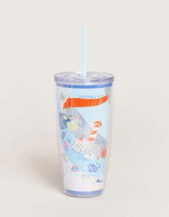 Clear Drink Tumbler 24 Oz. Sea Islands