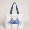 Beach Tote Blue Crab