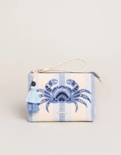 Carina Wristlet Blue Crab