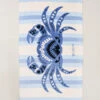 Beach Towel Blue Crab
