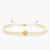 Friendship Bracelet Cream/Sand Dollar