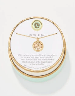 Sea La Vie Necklace Flourish/Tree Of Life