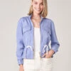 Adia Twill Jacket Coastal Blue