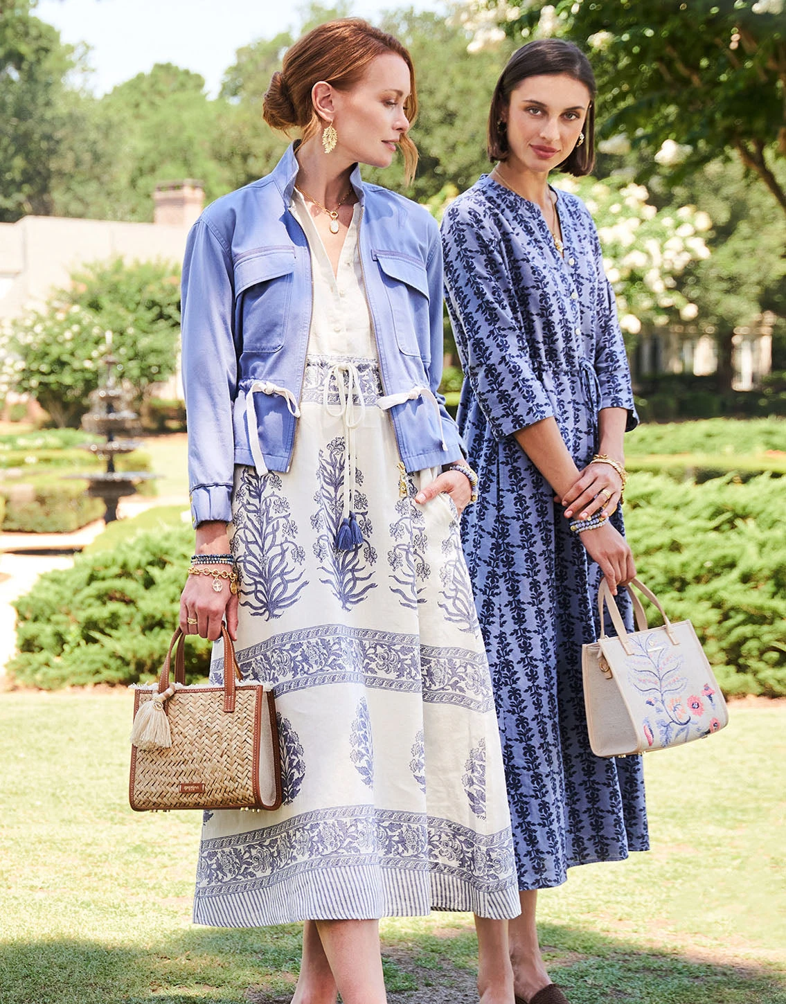 Adia Twill Jacket Coastal Blue 7 Adia Twill Jacket Coastal Blue - Image 7