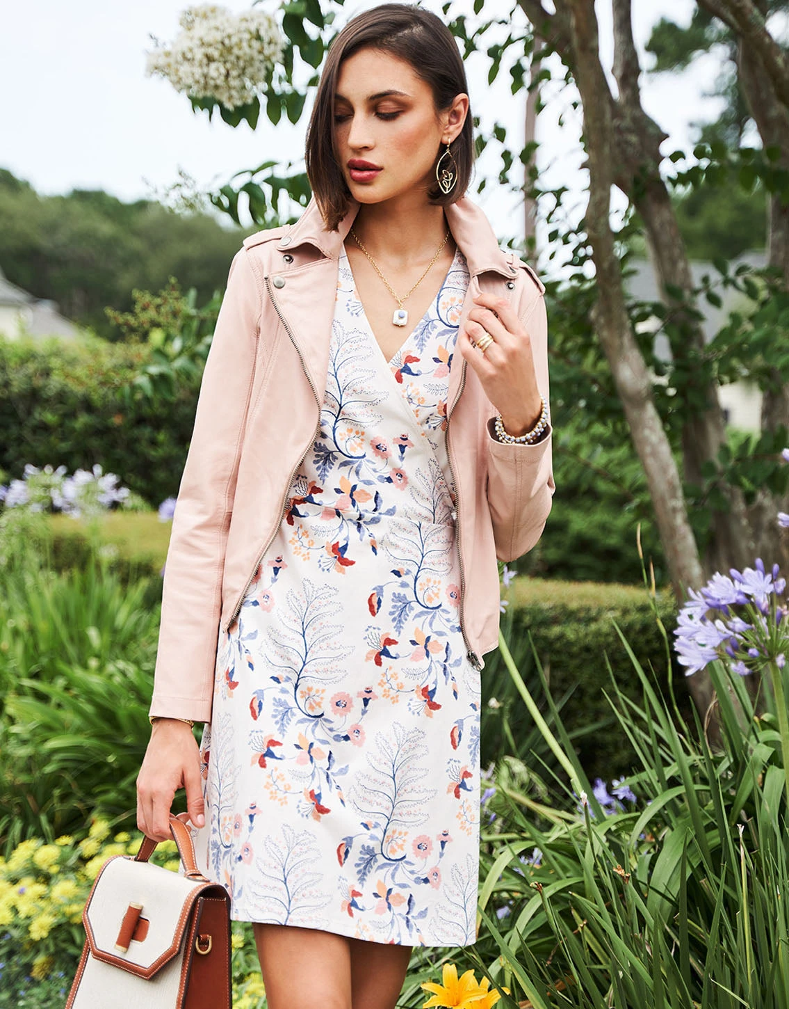 Bevin Wrap Dress Bellinger Floral Branch 7 Bevin Wrap Dress Bellinger Floral Branch - Image 7