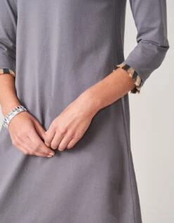 Island Fringe Dress Anchor Gray -Spartina Store 497616c