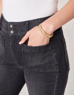 Juliette High Rise Jean Charcoal Wash -Spartina Store 497739c