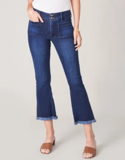 Juliette High Rise Jean Ocean Palm Wash
